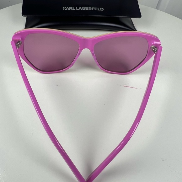 Karl Lagerfeld KL6103S New PINK/YELLOW 58/13/140 Women\'s Sunglasses